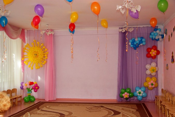 Оформление шарами детский сад №17 (3550 рублей) 