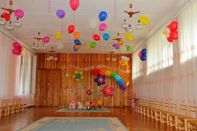 Оформление шарами детский сад №27 (3400 рублей)