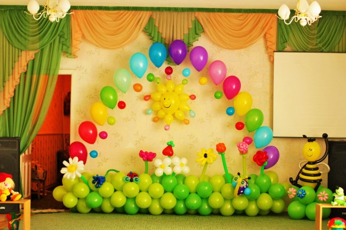 Оформление шарами детский сад №2 (3900 рублей) 